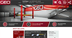 Desktop Screenshot of garageequipmentonline.com